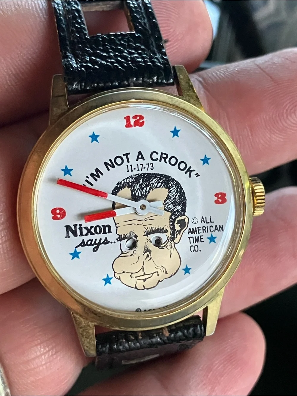 1973 Nixon “Crook” Watch
